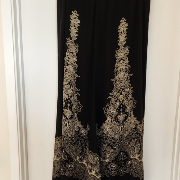 Black Silk Skirt, Lined, Size 12, Spirit by Coldwater Creek - Picture 8 of 9